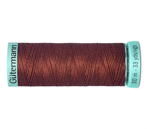 Нить Silk R 753 для фасонных швов, 30м, 100% шелк, цвет 114, Gutermann 723878