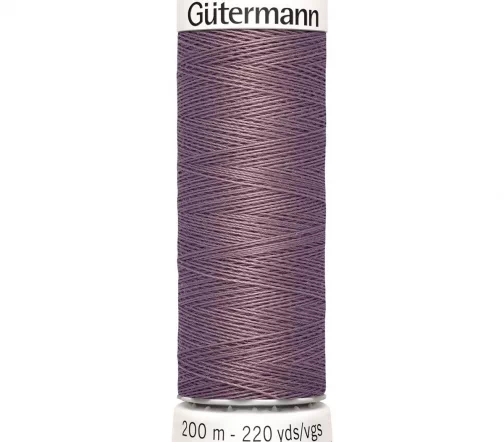 Нить Sew All для всех материалов, 200м, 100% п/э, цвет 126 бежево-стальной, Gutermann 748277