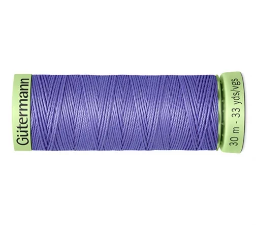 Нить Top Stitch для отстрочки, 30м, 100% п/э, цвет 631 нежная лаванда, Gutermann 744506