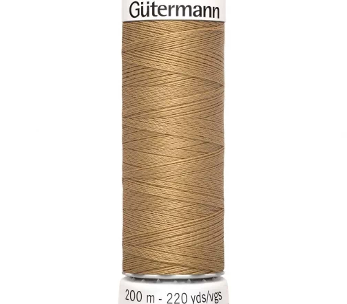 Нить Sew All для всех материалов, 200м, 100% п/э, цвет 591 песочно-желтый, Gutermann 748277
