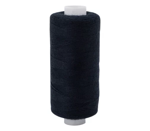 Нить универсальная 40/2, 400ярд, цвет K243 черно-синий, Bestex 135517