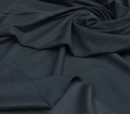 Футер двунитка с начесом, цвет графит, 1122410-1