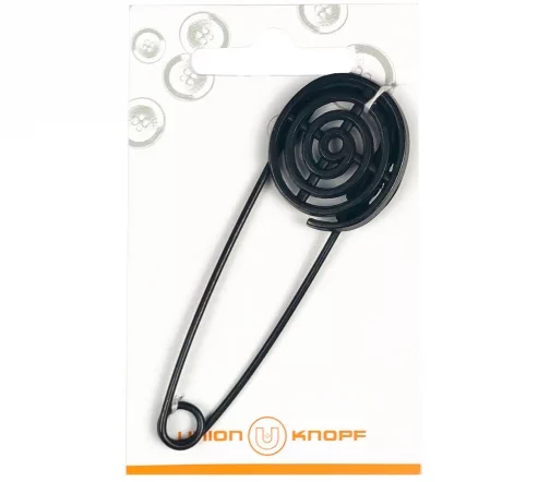 Булавка декоративная Union Knopf, 7,8 см, металл, цвет коричневый антик, 193004