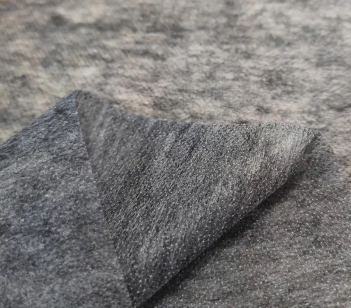 Флизелин нетканый клеевой точечный, 30 г/м2, цвет графит