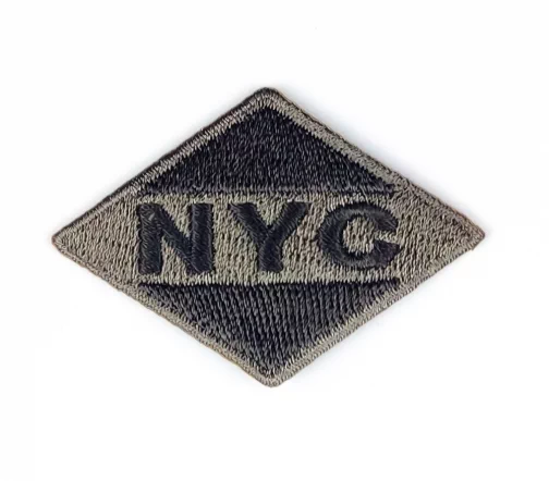 Термоаппликация Marbet "NYC", 4 х 5,5 см, серо-бежевый, 569506.B