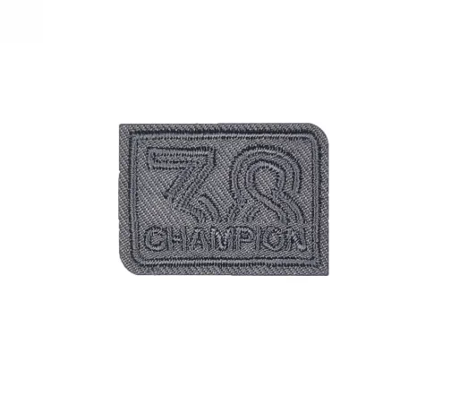 Термоаппликация Marbet "38 CHAMPION", 3,2 х 2,3 см, цвет серый, 565509.010