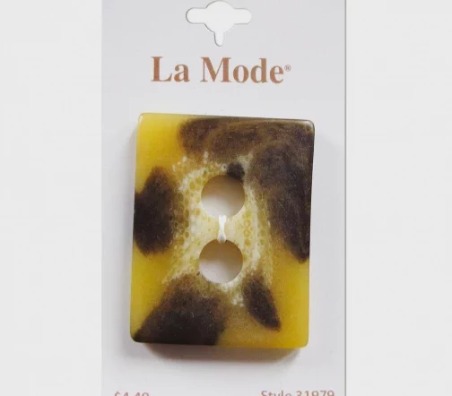 Пуговица Big buttons, арт. 31979, 2 отв., 32*42 мм, пластик