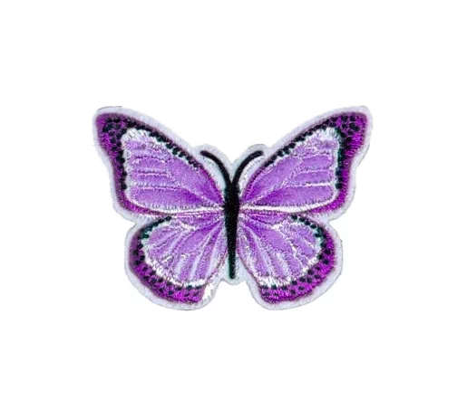 Термоаппликация Marbet "Бабочка", 2,9 х 3,9 см, цвет фиолетовый, 565747.039