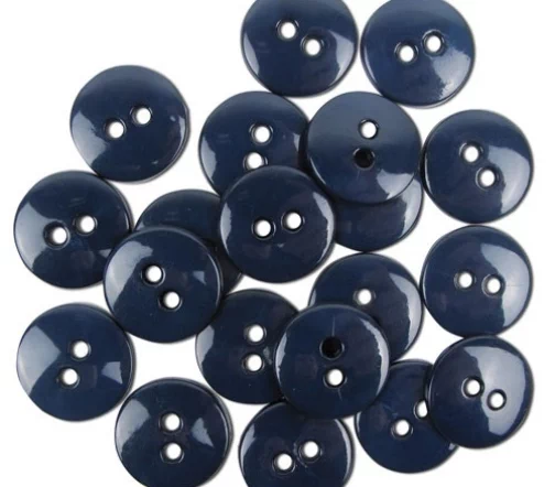 Пуговицы "Colors by Favorite Findings", 16 мм, 20 шт., цвет т.синий, 570000018