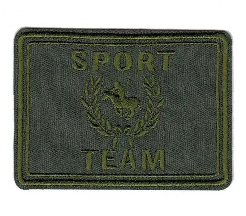 Термоаппликация "Sport team зеленый", 10 х 7,4 см, арт. 565002.L