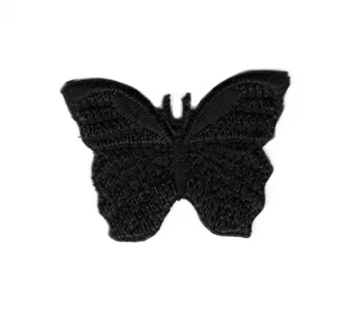Термоаппликация Marbet "Бабочка мелкая", 2,8 х 3,7 см, черная, 567523.A