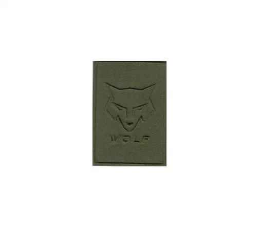 Термоаппликация Marbet "WOLF", 5,2 х 7,2 см, зеленый, арт. 565277.019