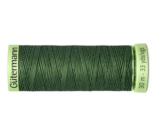 Нить Top Stitch для отстрочки, 30м, 100% п/э, цвет 561 серо-зеленый, Gutermann 744506