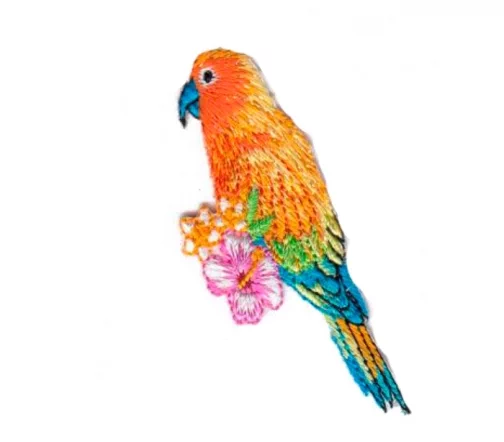 Термоаппликация Marbet "Попугай", 6,4 х 2,7 см, 565118.E