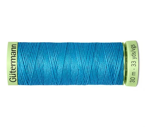 Нить Top Stitch для отстрочки, 30м, 100% п/э, цвет 197 лазурно-голубой, Gutermann 744506