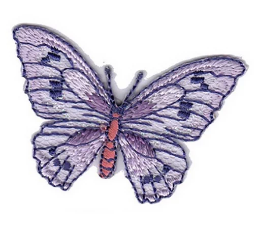 Термоаппликация "Бабочка сиреневая", 3,8 х 5,5 см, арт. 569755.F