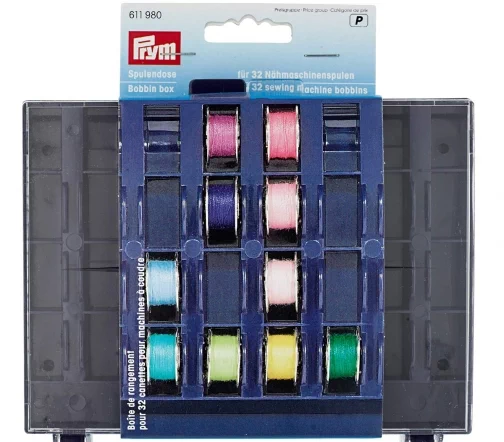 611980 Коробка для 32 шпулек, 16х13х3 см, Prym
