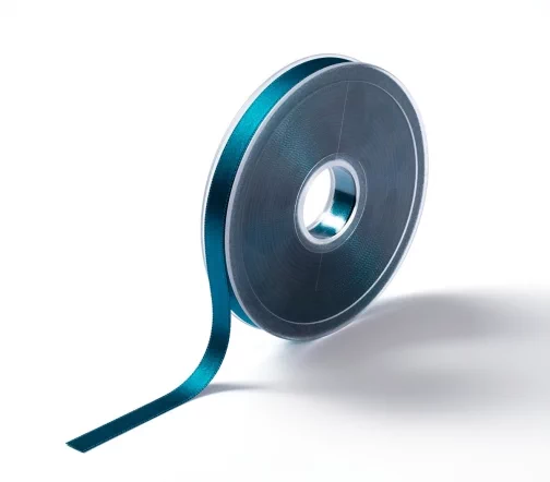 9824 Атласная лента 10мм (50 темно-бирюзовый) Prym