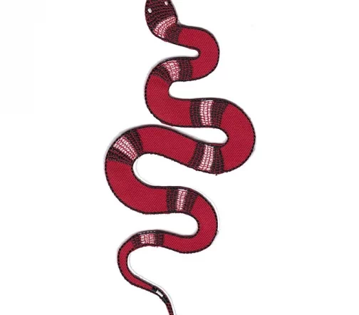 Термоаппликация "Змейка", 18 x 8 см, арт. 569779