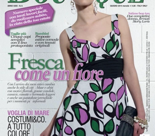 Журнал La mia Boutique (мой бутик) №6 июнь 2014, арт. BO-0614