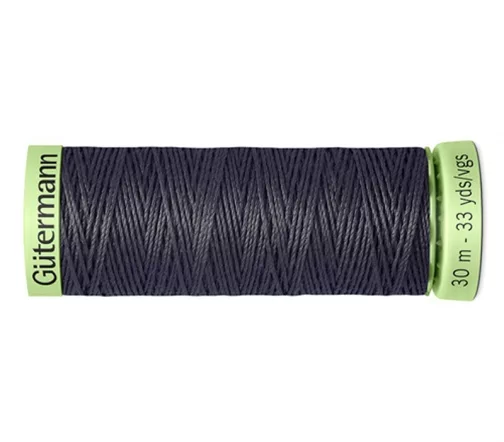 Нить Top Stitch для отстрочки, 30м, 100% п/э, цвет 036 серый, Gutermann 744506