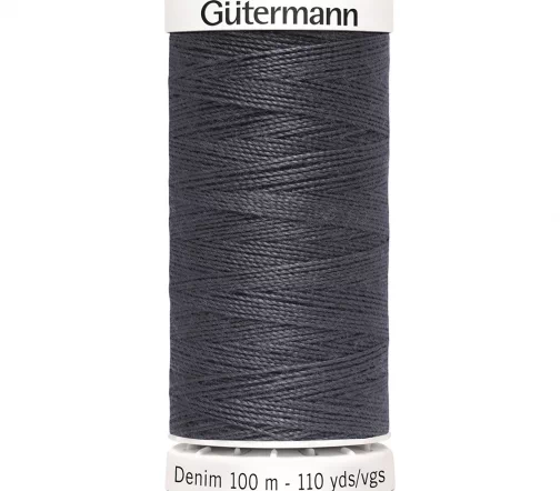Нить Denim для джинсовой ткани, 100м, 100% п/э, цвет 9455, Gutermann 700160