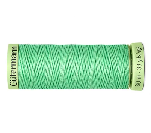 Нить Top Stitch для отстрочки, 30м, 100% п/э, цвет 205 нежный салат, Gutermann 744506