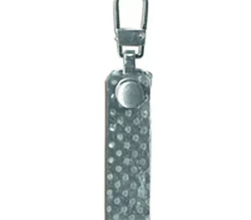 Универсальный язычок для застежки молнии, цвет 19 (серебро)