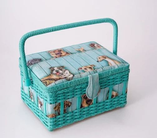 Шкатулка "Собачки", 24,5 x 18 x 12,5 см, 4226-RT-13