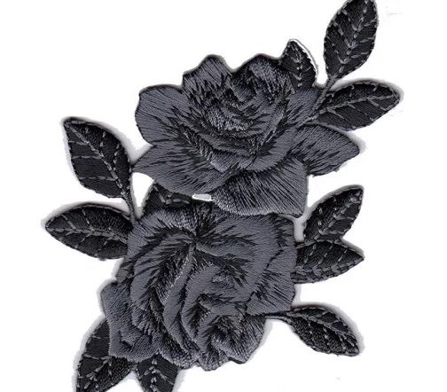 Термоаппликация Marbet "Розы малые черные", 8 х 10,5 см, 569990.A