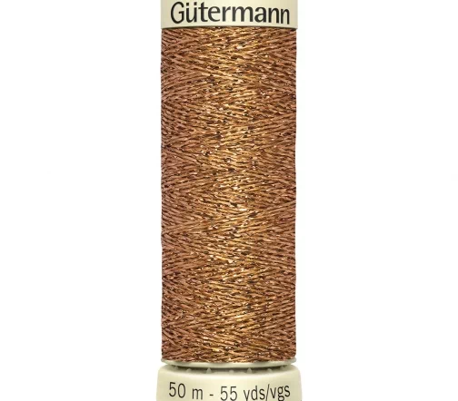 Нить металлик для фасонных швов, 50м, цвет 036, Gutermann 744603