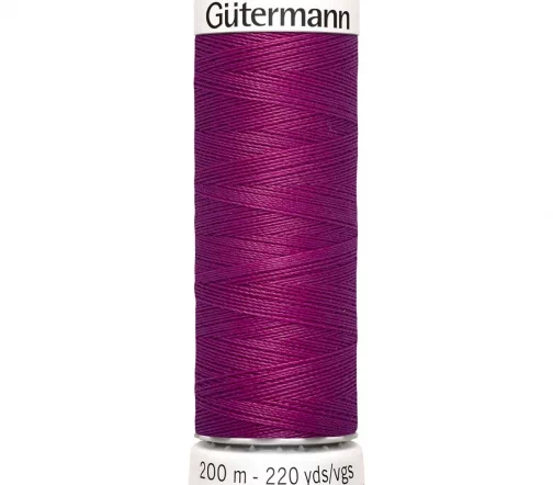 Нить Sew All для всех материалов, 200м, 100% п/э, цвет 247 фуксия, Gutermann 748277