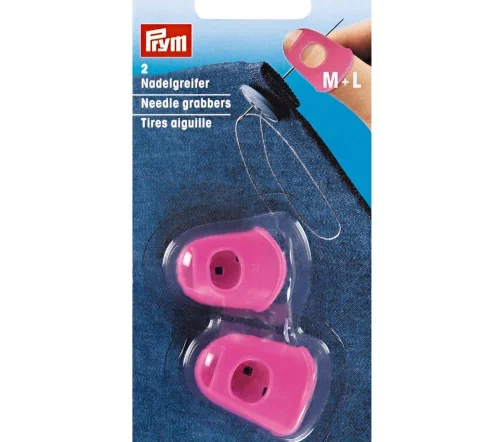 611103 Грейфер для игл силиконовый цвет розовый 2 шт, Prym