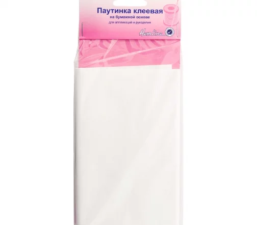 820 Паутинка клеевая для аппликаций и рукоделия (лист), 55*33см, Hemline