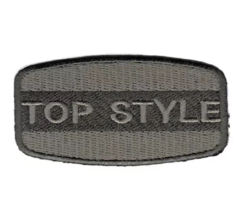 Термоаппликация Marbet "TOP STYLE", серо-коричневый, 5,8 х 3,5 см, 565470.010