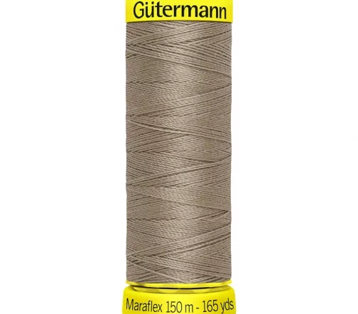 Нить Maraflex для трикотажа, 150м, 100% п/э, цвет 199 мускатный орех, Gutermann 777000