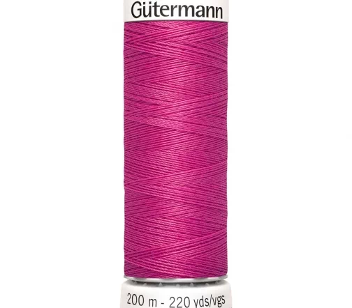 Нить Sew All для всех материалов, 200м, 100% п/э, цвет 733 розовая фуксия, Gutermann 748277
