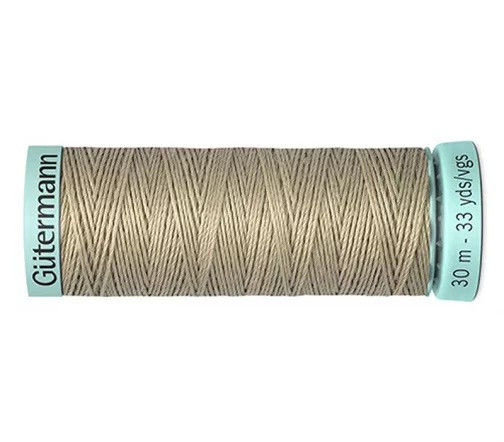 Нить Silk R 753 для фасонных швов, 30м, 100% шелк, цвет 464 песочный, Gutermann 723878