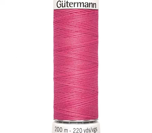 Нить Sew All для всех материалов, 200м, 100% п/э, цвет 890 т.пурпурно-розовый, Gutermann 748277