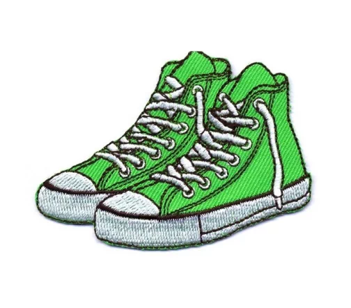 Термоаппликация Marbet "Кеды", 5 х 7,5 см, цвет зеленый, 569198.C