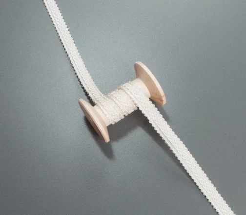 Тесьма PEGA интерьерная, 10 мм, цвет белый