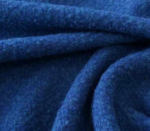 Букле костюмно-пальтовое, цвет синий/бирюзовый, 01281-3