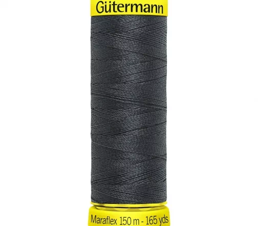 Нить Maraflex для трикотажа, 150м, 100% п/э, цвет 036 серый, Gutermann 777000