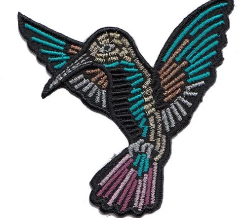 Термоаппликации Marbet "Колибри", 6,5 х 6,7 см, 569871.В