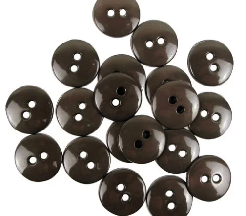 Пуговицы "Colors by Favorite Findings", 16 мм, 20 шт., цвет серый, 570000026