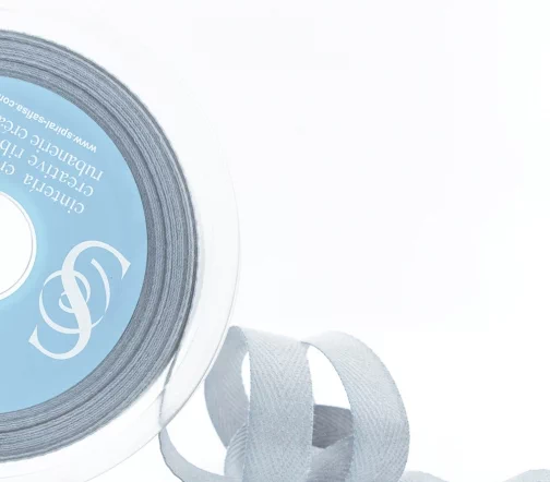 Тесьма киперная, SAFISA, 100% полиэстер, ширина 15 мм, цвет 27, серый