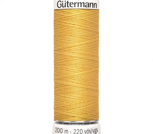 Нить Sew All для всех материалов, 200м, 100% п/э, цвет 488 светлая охра, Gutermann 748277