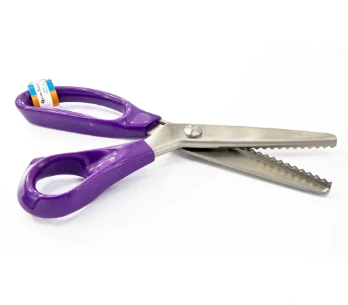 B4818/3 Ножницы зигзаг для хобби, 23 см, цвет фиолетовый, Hemline