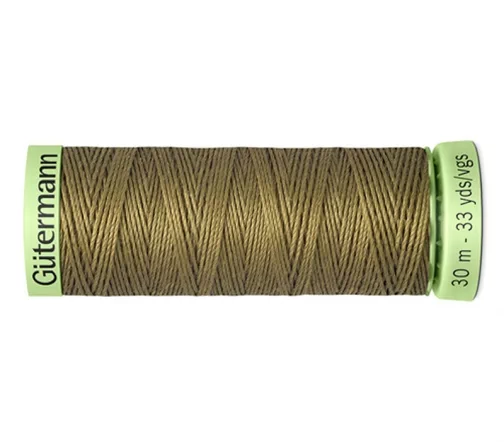 Нить Top Stitch для отстрочки, 30м, 100% п/э, цвет 528 защитно- оливковый, Gutermann 744506