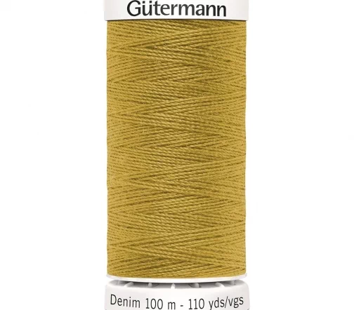 Нить Denim для джинсовой ткани, 100м, 100% п/э, цвет 1310, Gutermann 700160
